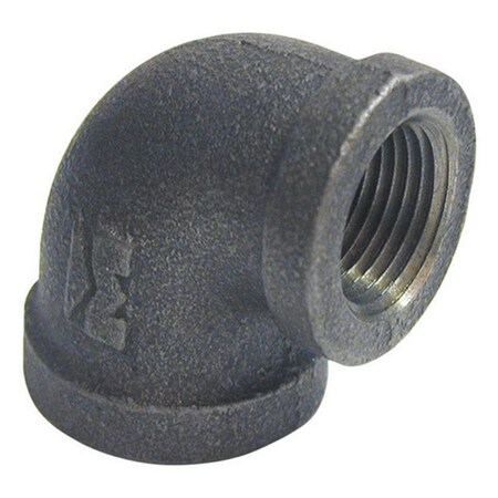 Tinkertools 520-154BG 1 FIP x 0.75 in. FIP Reducing Elbow 90 Degree - Black TI2742112